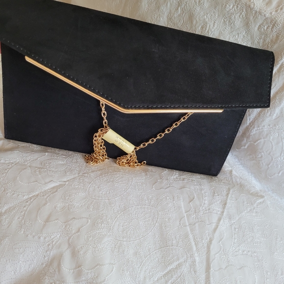 NEW LOOK SUEDE CLUTCH - Picture 8 of 12